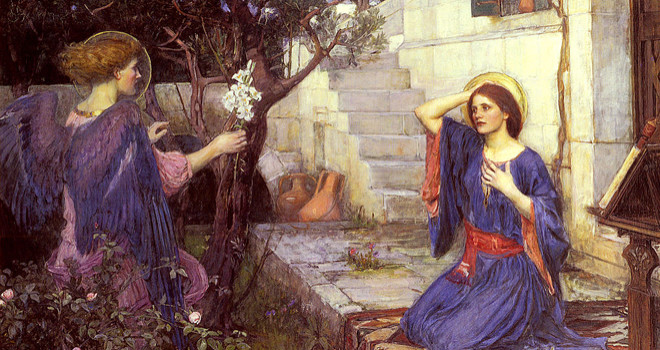 660x350 The Annunciation A Cure For Many Modern Ills - Annunciation Painting