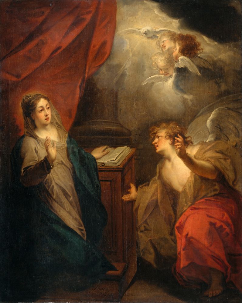 Annunciation Of Mary Painting At PaintingValley Com Explore   Annunciation Of Mary Painting 17 