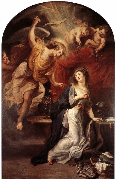 388x599 The Annunciation, X 5 Random Acts Of Momness - Annunciation Of Mary Painting