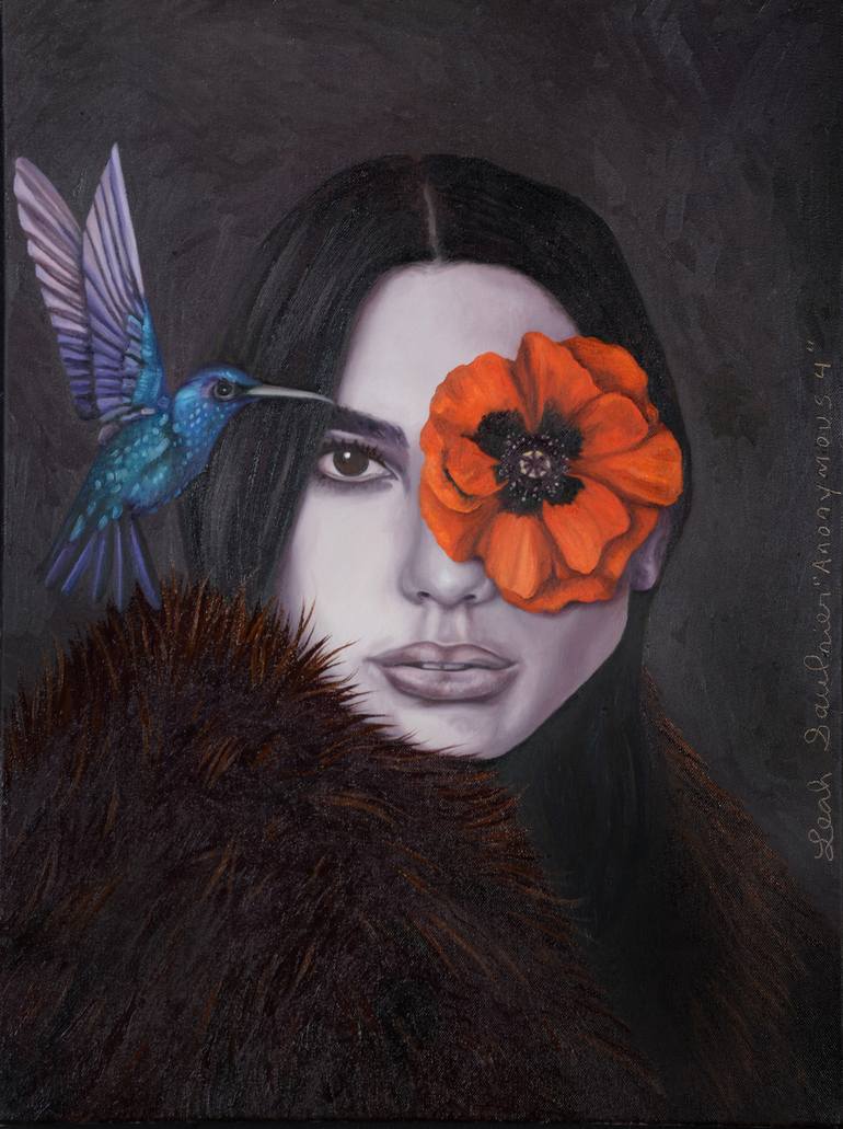 770x1031 Saatchi Art Anonymous 4 Painting By Leah Saulnier - Anonymous Painting