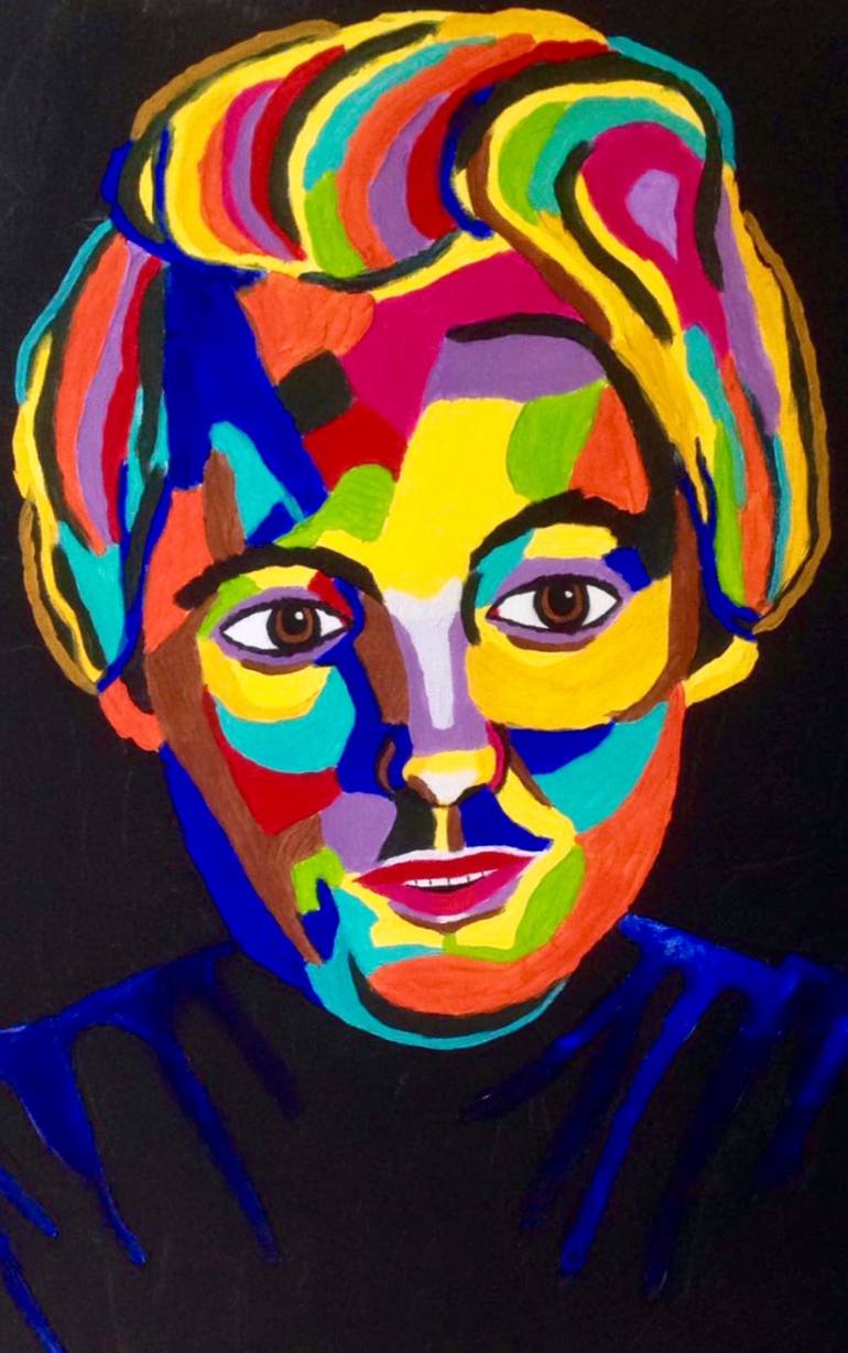 770x1228 Saatchi Art Anonymous Painting By Anja Berends - Anonymous Painting