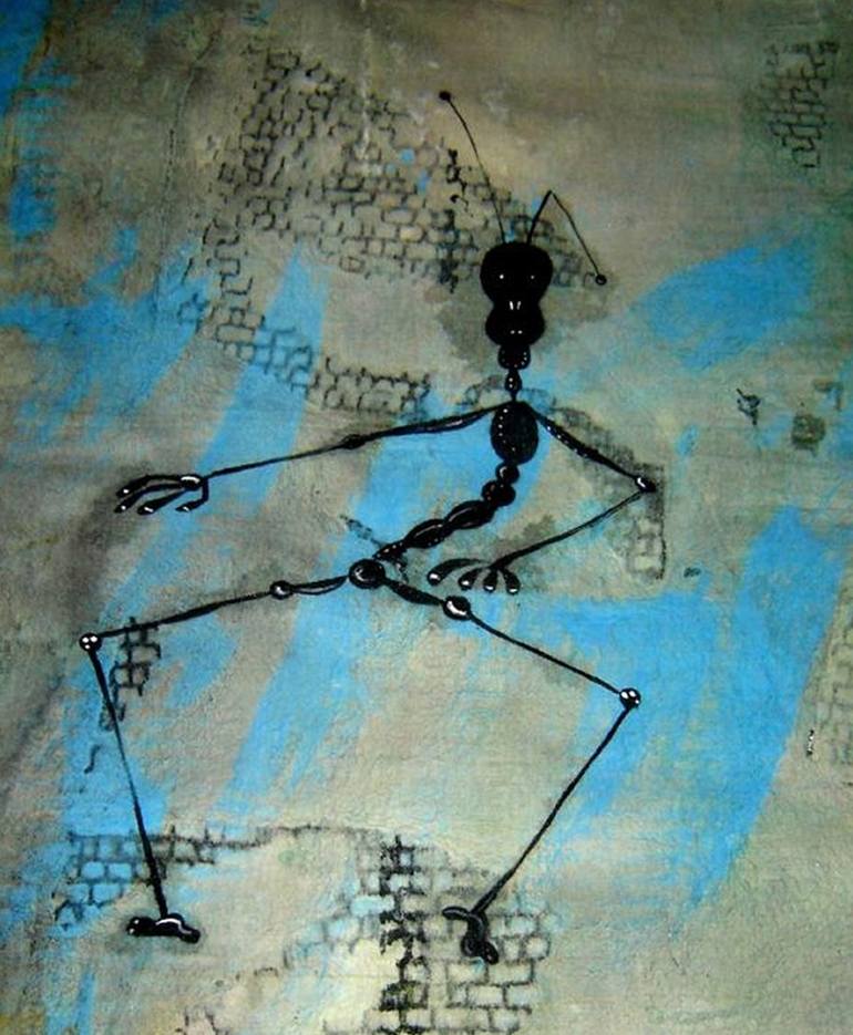 770x935 Saatchi Art The Ant Painting By Luca Cappai - Ant Painting