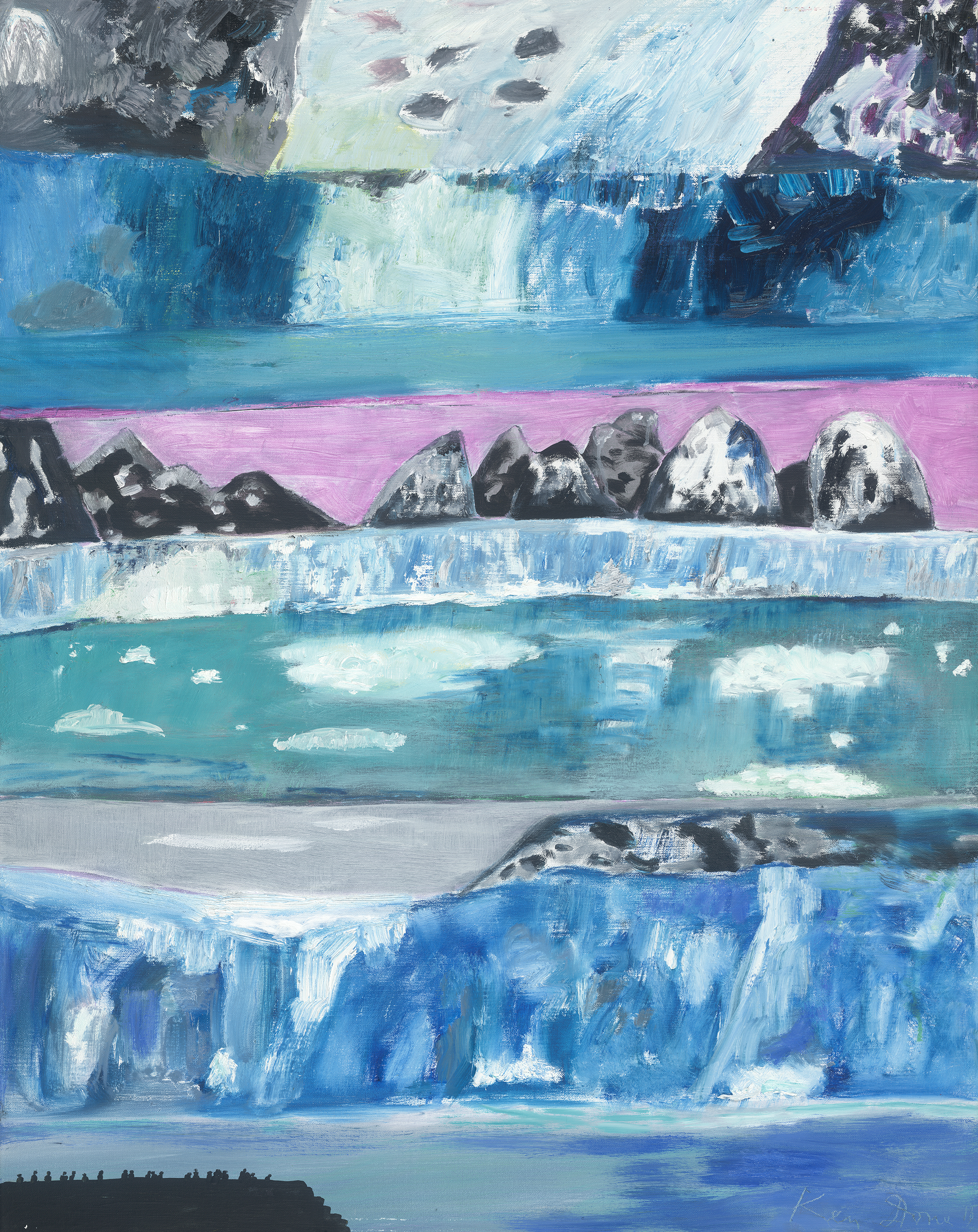 2126x2678 Ken Done - Antarctica Painting