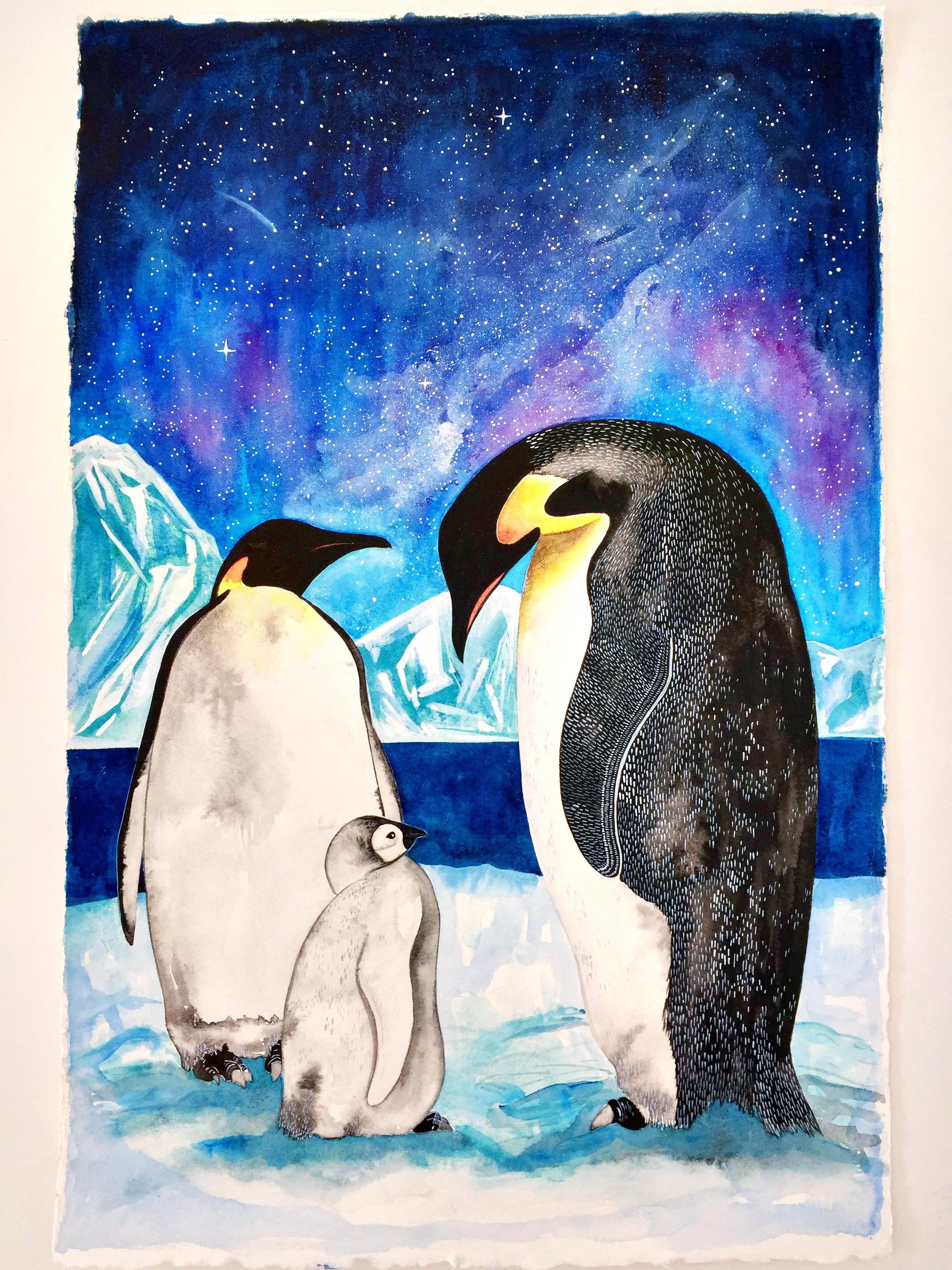 2448x3264 Original - Antarctica Painting