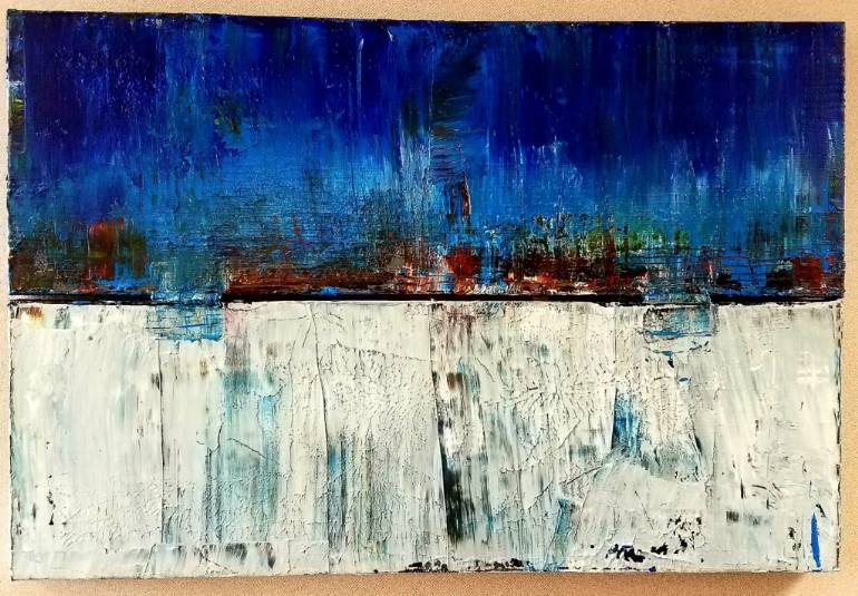 770x535 Saatchi Art Antarctica Painting By James Hilaire - Antarctica Painting