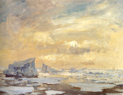 400x309 Scott Polar Research Institute, Cambridge Exhibitions - Antarctica Painting