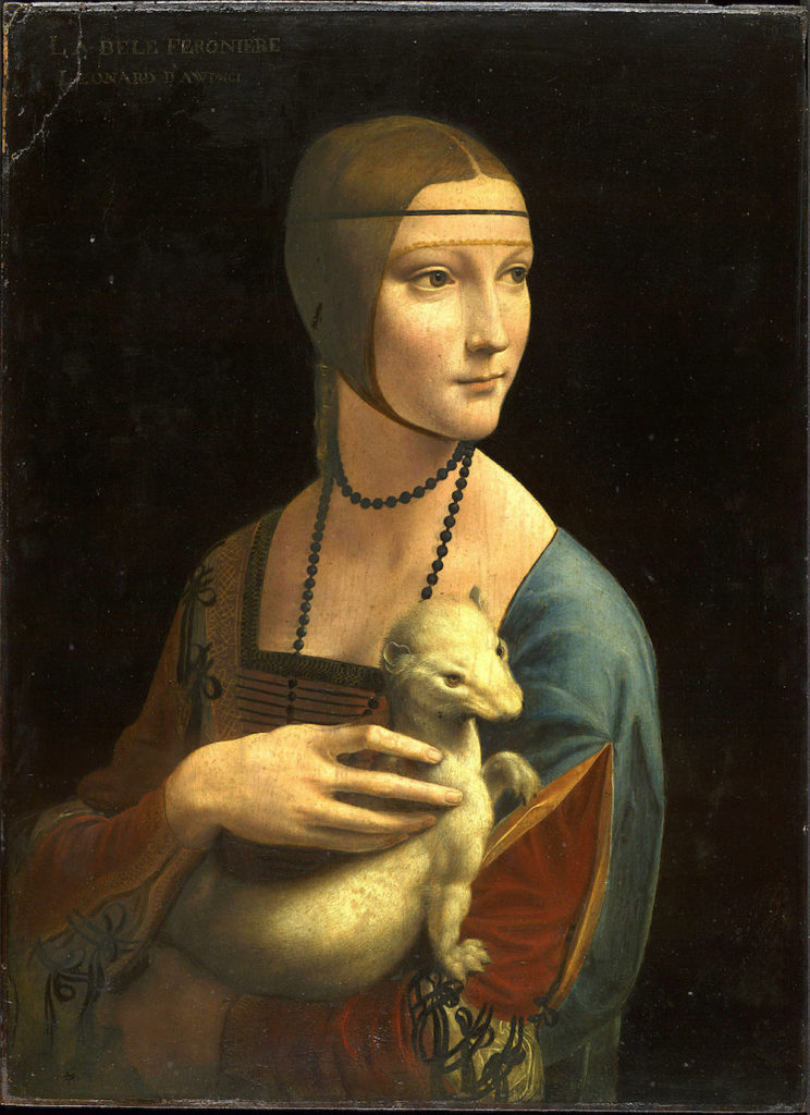 744x1024 Da Vinci's Lady With An Ermine Finally Revealed - Antea Painting