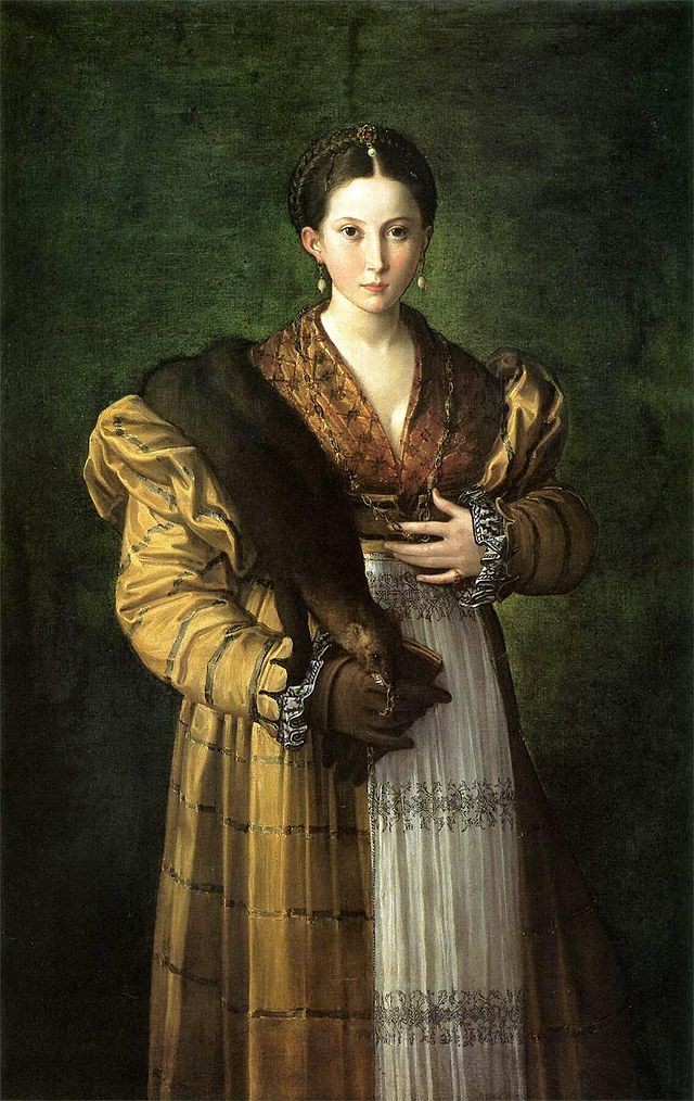 640x1014 Antea (Parmigianino) - Antea Painting