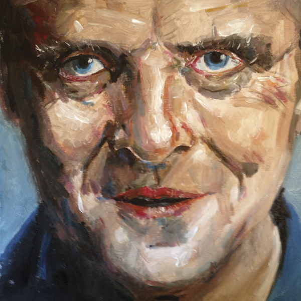 600x600 Anthony Hopkins Russell Jones, Portrait Artist - Anthony Hopkins Painting