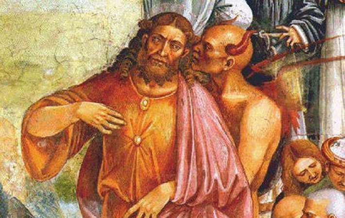 710x450 Game Of The Antichrist Robert Moran - Antichrist Painting