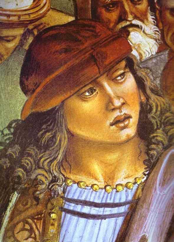 590x818 Signorelli Deeds Of The Antichrist, Detail, Thought To Be - Antichrist Painting