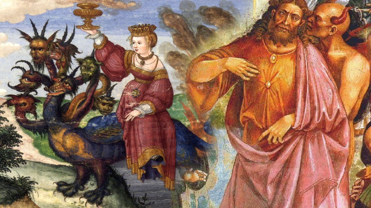 1280x720 The Antichrist Revealed The Beast That Was, And Is Not, Has - Antichrist Painting