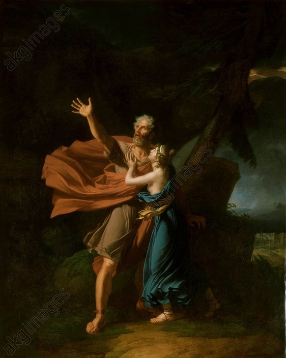 582x728 Akg Images - Antigone Painting