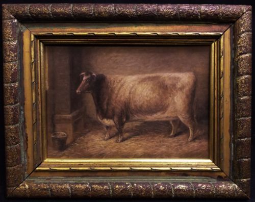 500x396 Pin By Hadley Thomas On Antiques - Antique Sheep Painting