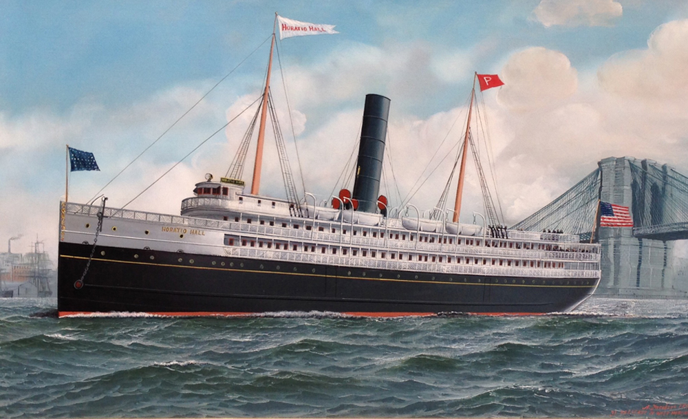 1000x609 Marine Arts Gallery Featuring The Finest Works By 19th Century - Antonio Jacobsen Painting