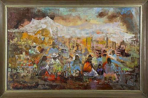 500x334 Painting, Antonio Vasquez Parra By Clars Auction Gallery Bidsquare - Antonio Painting