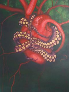 240x321 Paintings From Czech Artist For Sale - Anxiety Painting