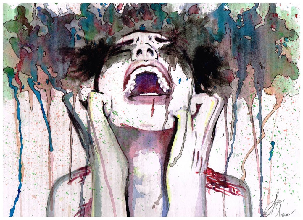 1024x745 Quantumnaut Is Anxiety Stopping You Enjoying Your Life - Anxiety Painting