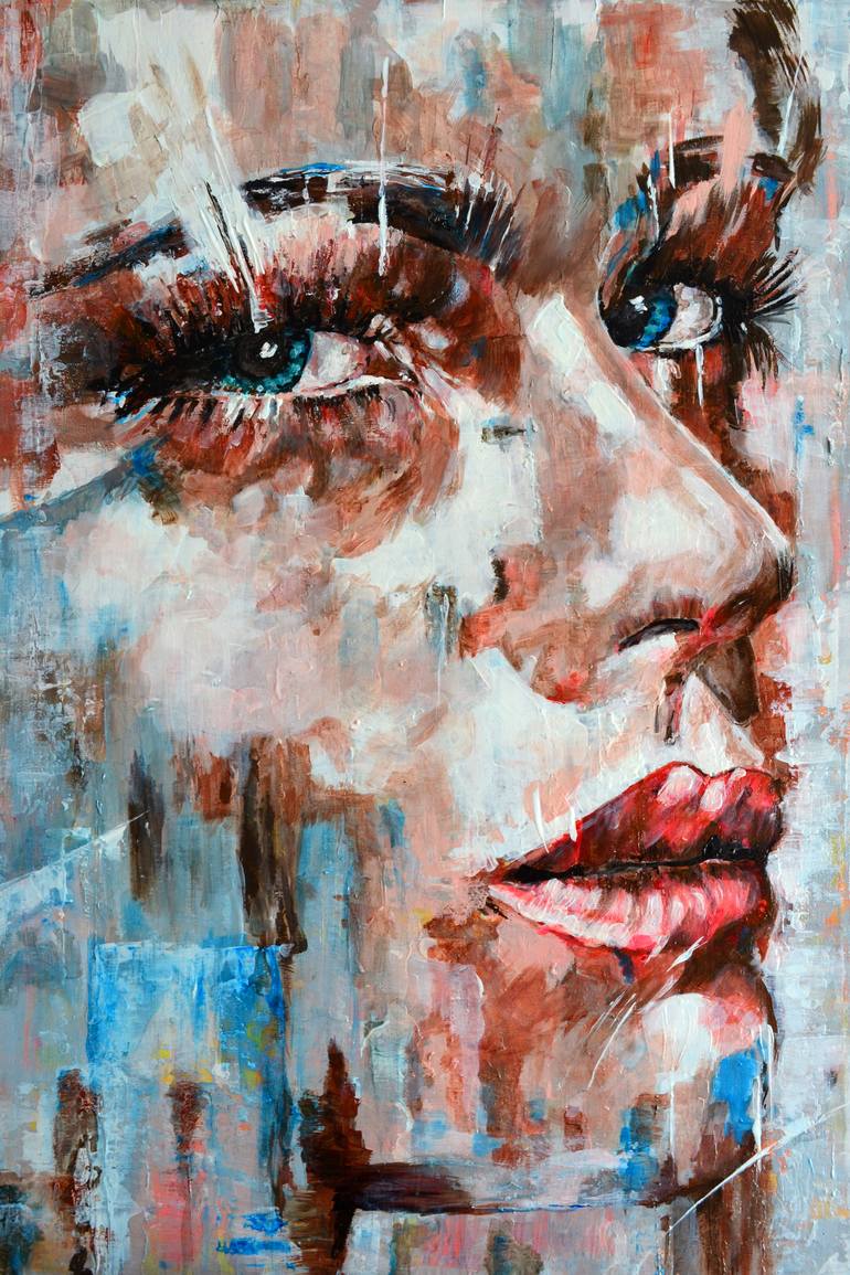 770x1155 Saatchi Art Anxiety Painting By Misty Lady - Anxiety Painting
