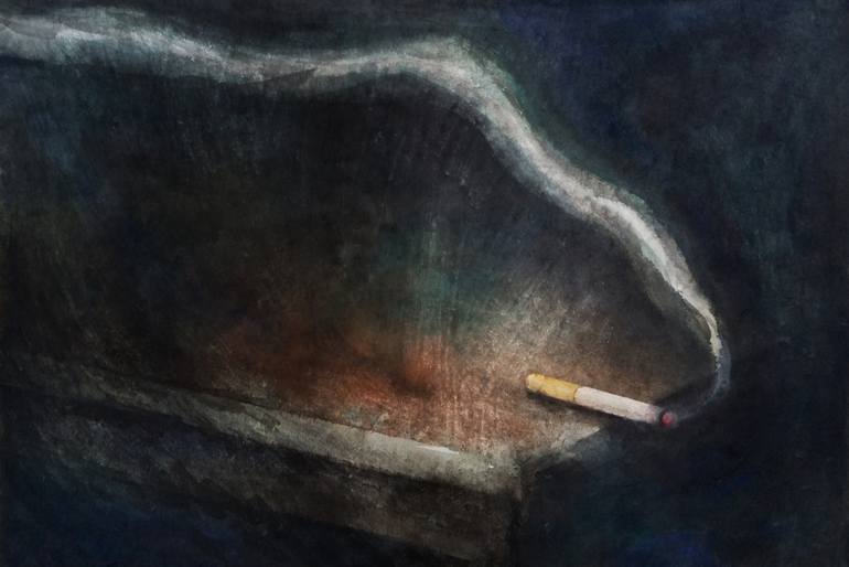 770x514 Saatchi Art Anxiety Painting By Tae Kim - Anxiety Painting