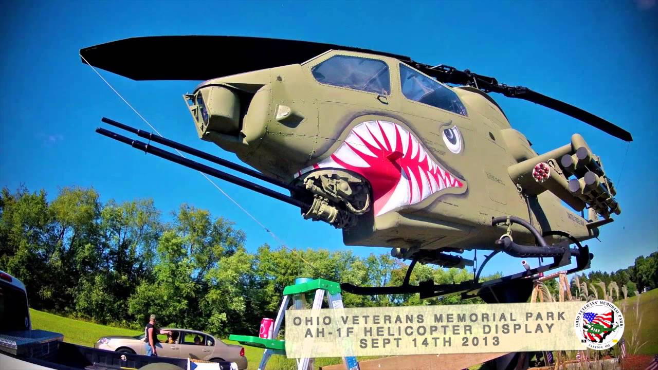 1280x720 Time Laps Ah 1f Helicopter Painting The Shark - Apache Helicopter Painting