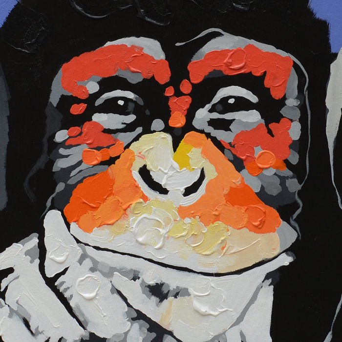 700x700 World Art Shop - Ape Painting