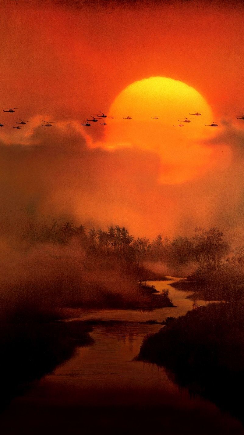 801x1426 Path Man Dusk Painting Wallpaper Sunset Photos Awesome Apocalypse - Apocalypse Now Painting