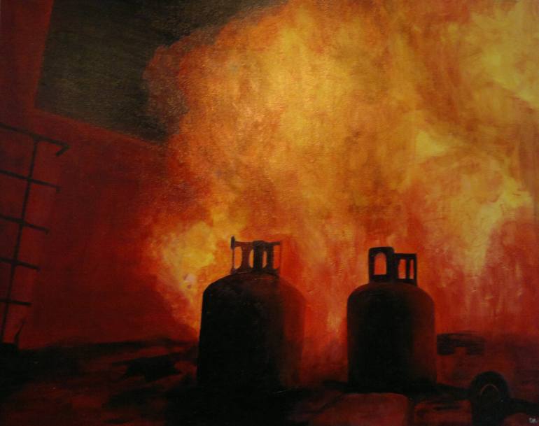 770x609 Saatchi Art Apocalypse Now Painting By Ugo Rodrik - Apocalypse Now Painting