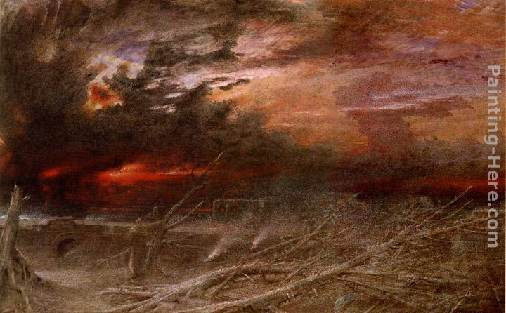 720x446 Albert Goodwin Apocalypse Painting Anysize 50% Off - Apocalypse Painting