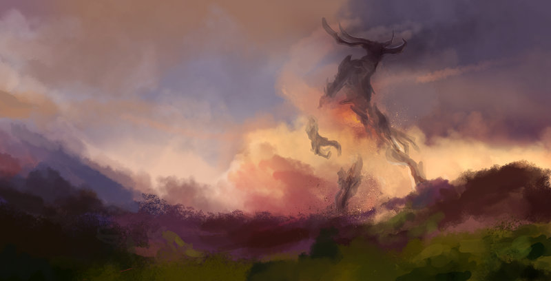 800x408 Apocalypse Speed Painting By Oakks - Apocalypse Painting