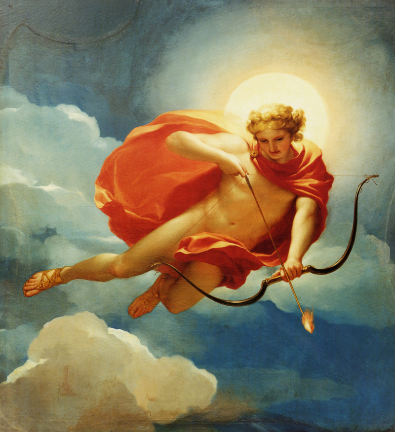 800x876 Artwork By Anton Raphael Mengs (German Painter) 1728 - Apollo Painting