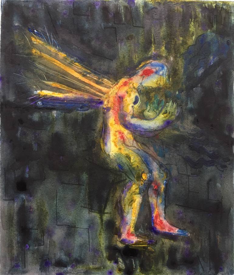 770x906 Saatchi Art The Arrows Of Apollo Painting By Barb Stork - Apollo Painting