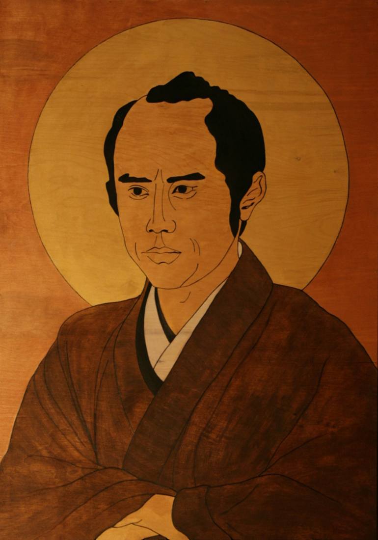 770x1100 Saatchi Art Harada Taizou As St Andrew Apostle Painting By Queen - Apostle Painting