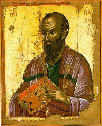 386x480 Orthodox Icon Of Saint Paul The Apostle (2 - Apostle Paul Painting