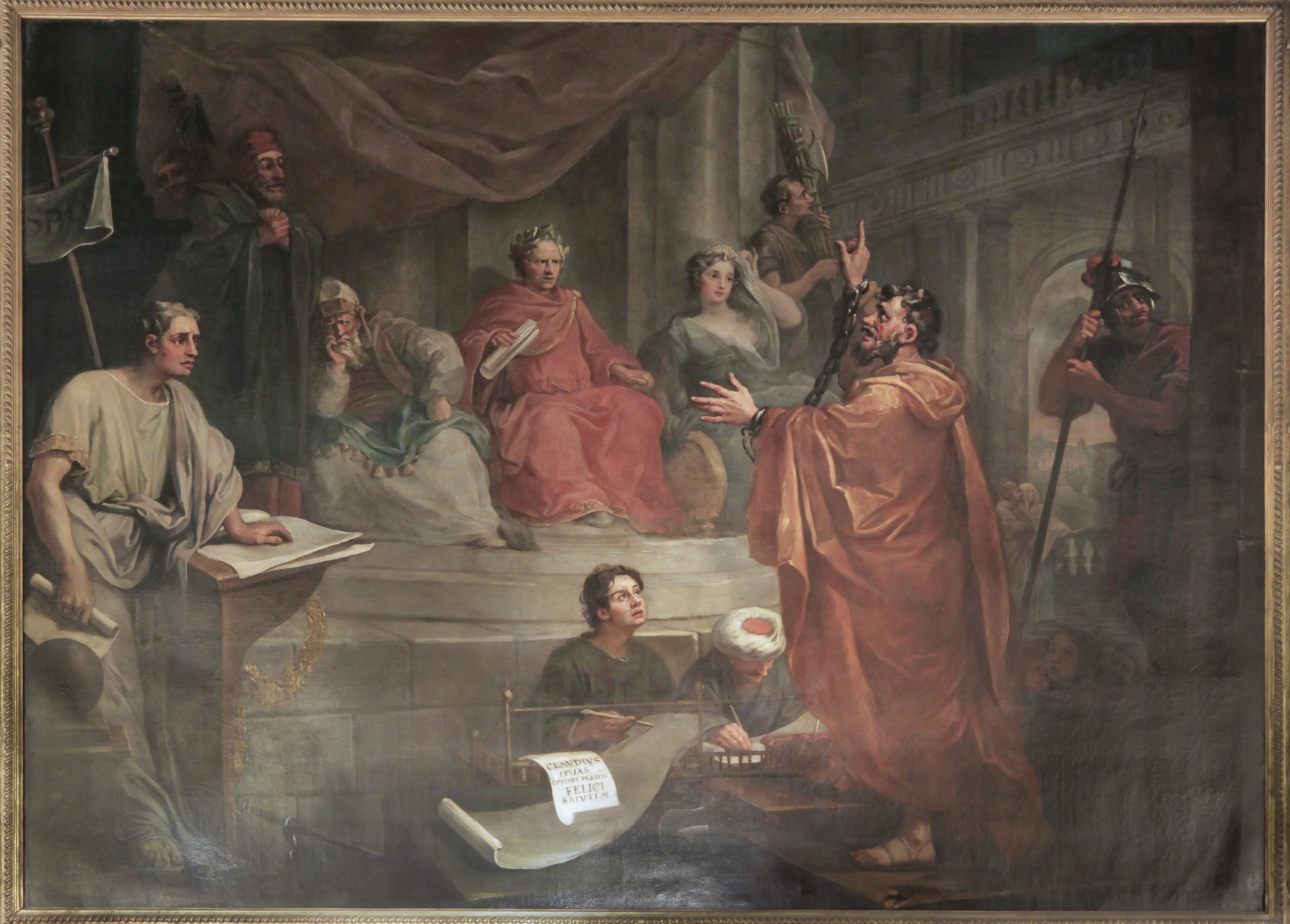 2048x1467 Paul Before Felix Agrippa Art And The Lectionary - Apostle Paul Painting