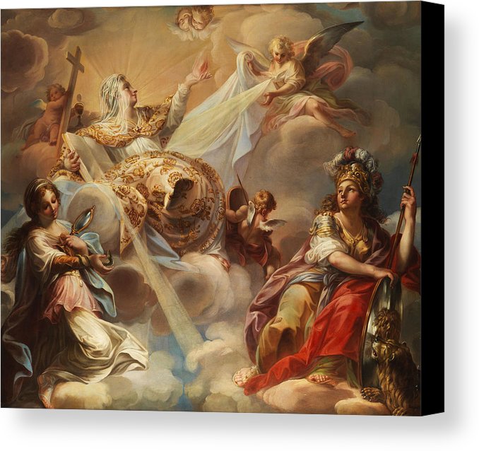 678x638 Apotheosis Of The Ekklesia Canvas Print Canvas Art By French - Apotheosis Painting