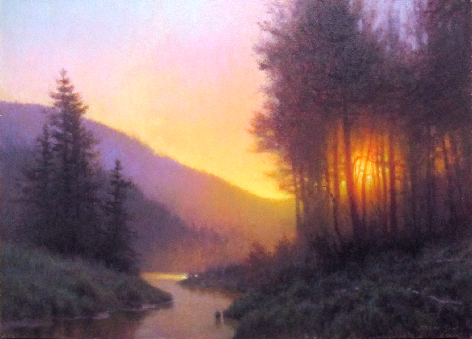 1530x1100 Img 4772 Jeremy Sams Art - Appalachian Painting