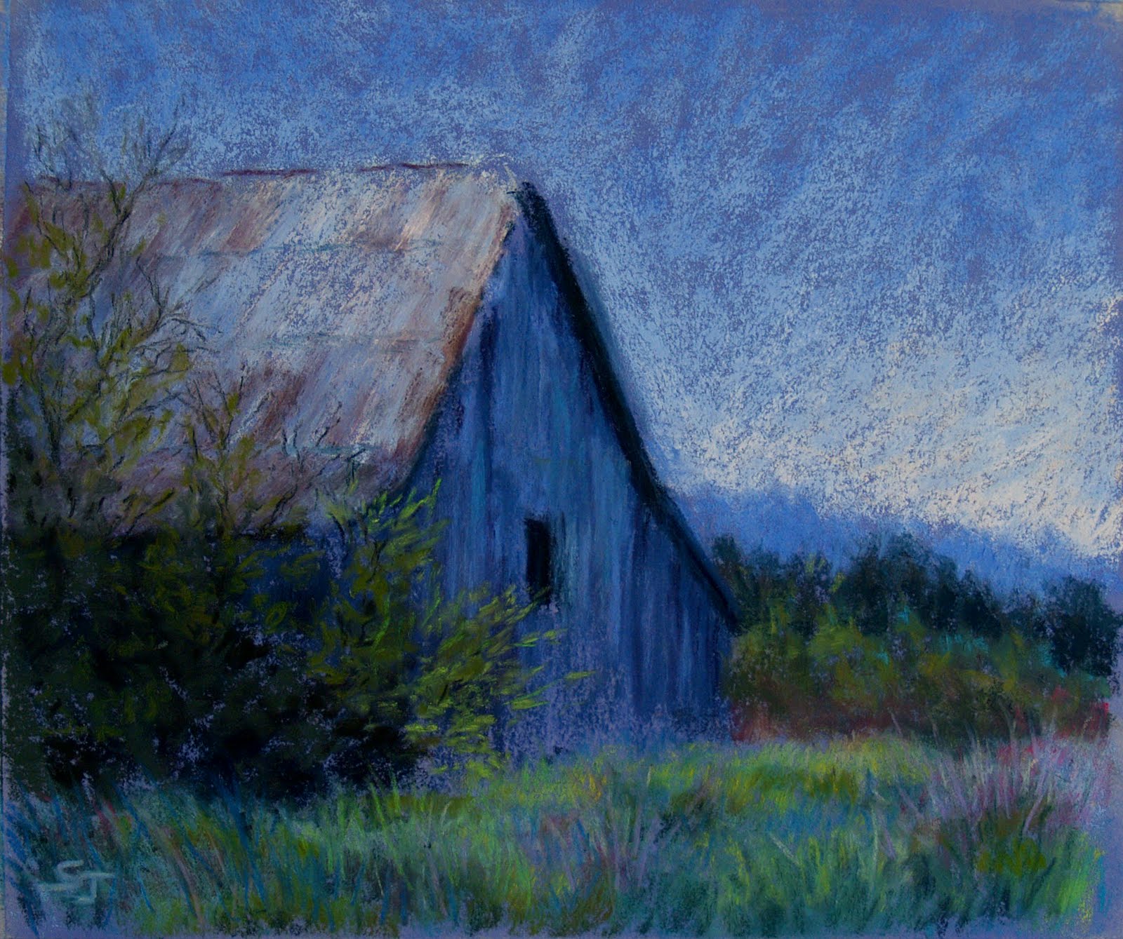 1600x1339 Monet Cafe' With Susan Jenkins Appalachian Morning - Appalachian Painting