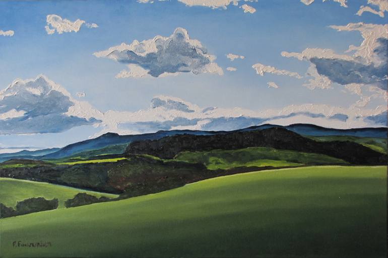 770x513 Saatchi Art Art Original Large Landscape Oil Painting - Appalachian Painting