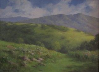 320x234 Artist Rodney Laughon Oil Painting Of The Appalachian Trail Art - Appalachian Trail Painting