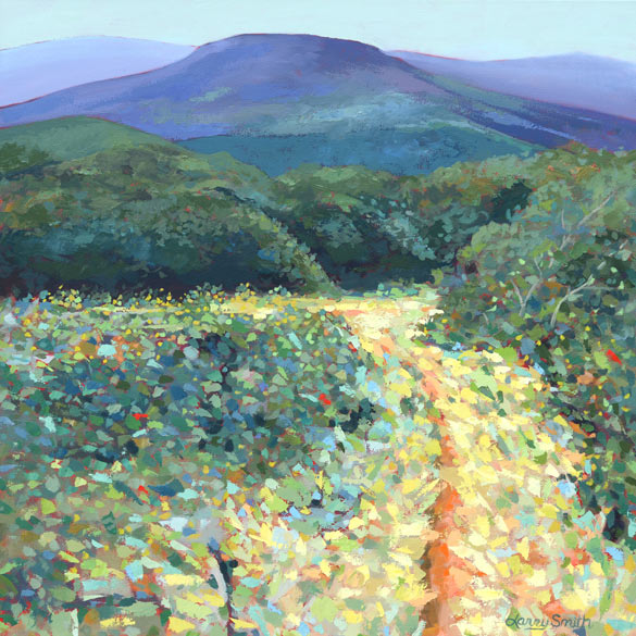 585x585 Print Of Appalachian Trail - Appalachian Trail Painting