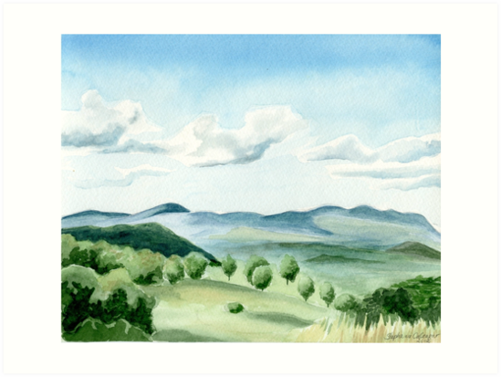 Appalachian Trail Painting at PaintingValley.com | Explore collection ...