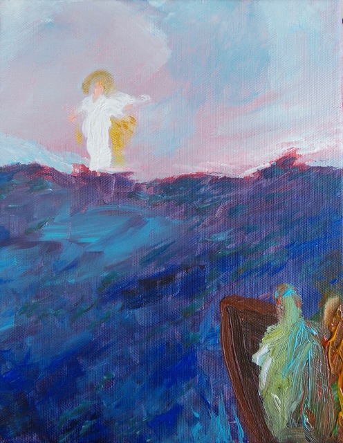 496x640 Paulo Medina Artwork It Is An Apparition Original Painting - Apparition Painting