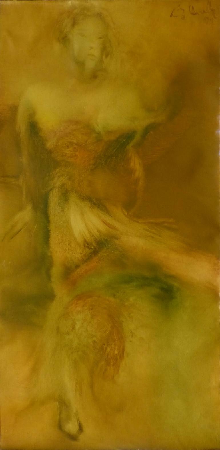 770x1578 Saatchi Art Apparition Painting By Frederic Belaubre - Apparition Painting