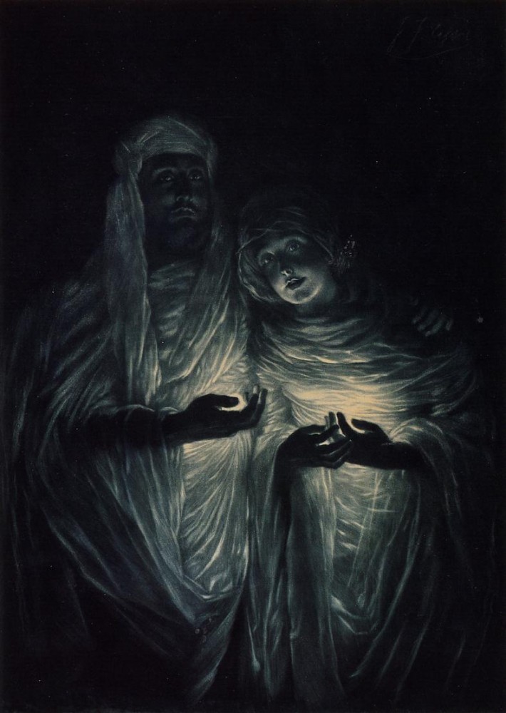 710x1000 The Apparition By Tissot - Apparition Painting