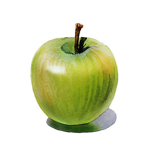 300x300 Apple Green Paintings - Apple Green Painting