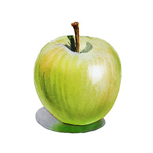 300x300 Apple Green Paintings Fine Art America - Apple Green Painting