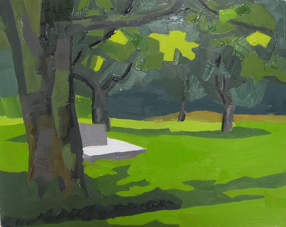 1000x792 Paintings John B. Tittmann - Apple Head Painting