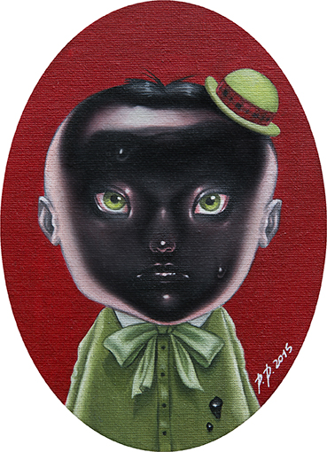 369x510 Poison Toffee Apple Head - Apple Head Painting