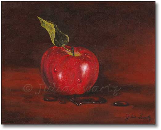 522x422 Julia Swartz Fine Art Gallery Apple I - Apple Oil Painting